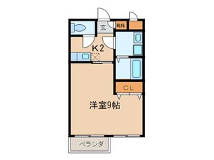 ヴィラージュⅡの物件間取画像